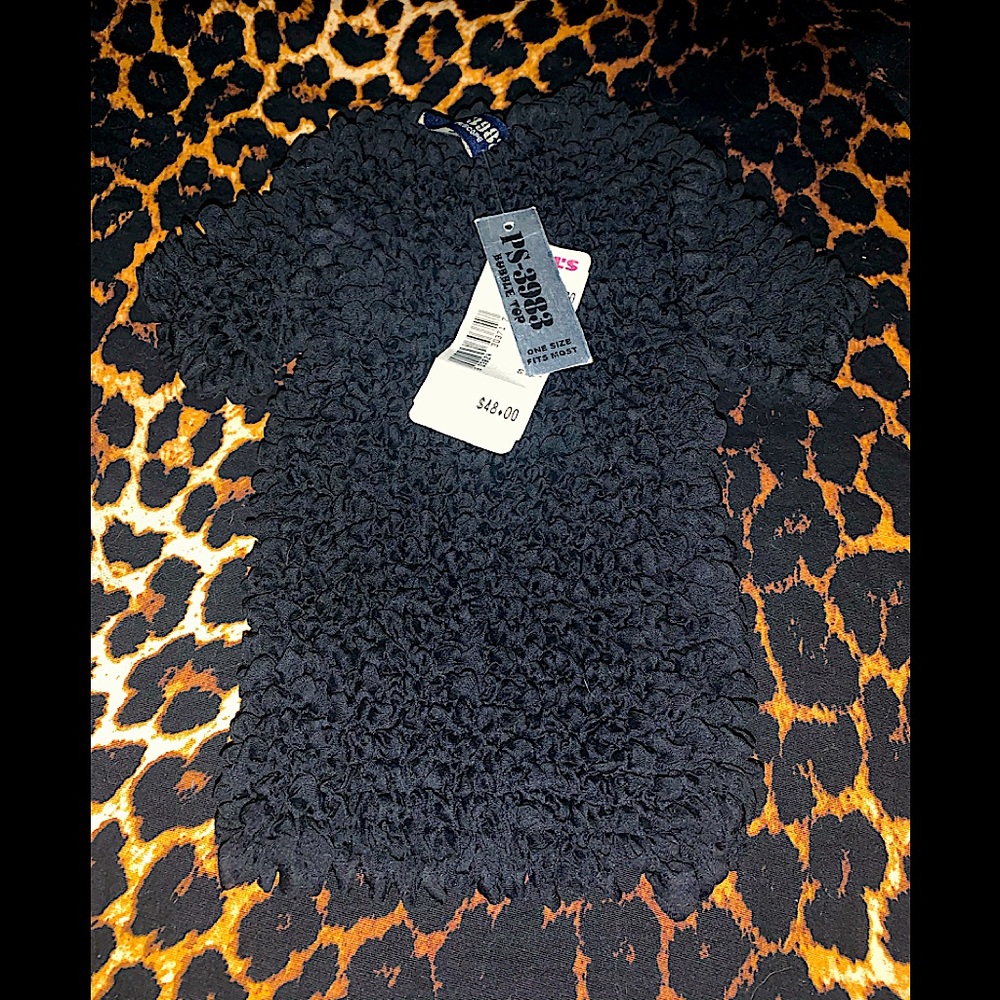 Vintage 90s POPCORN/BUBBLE TOP!! NWT